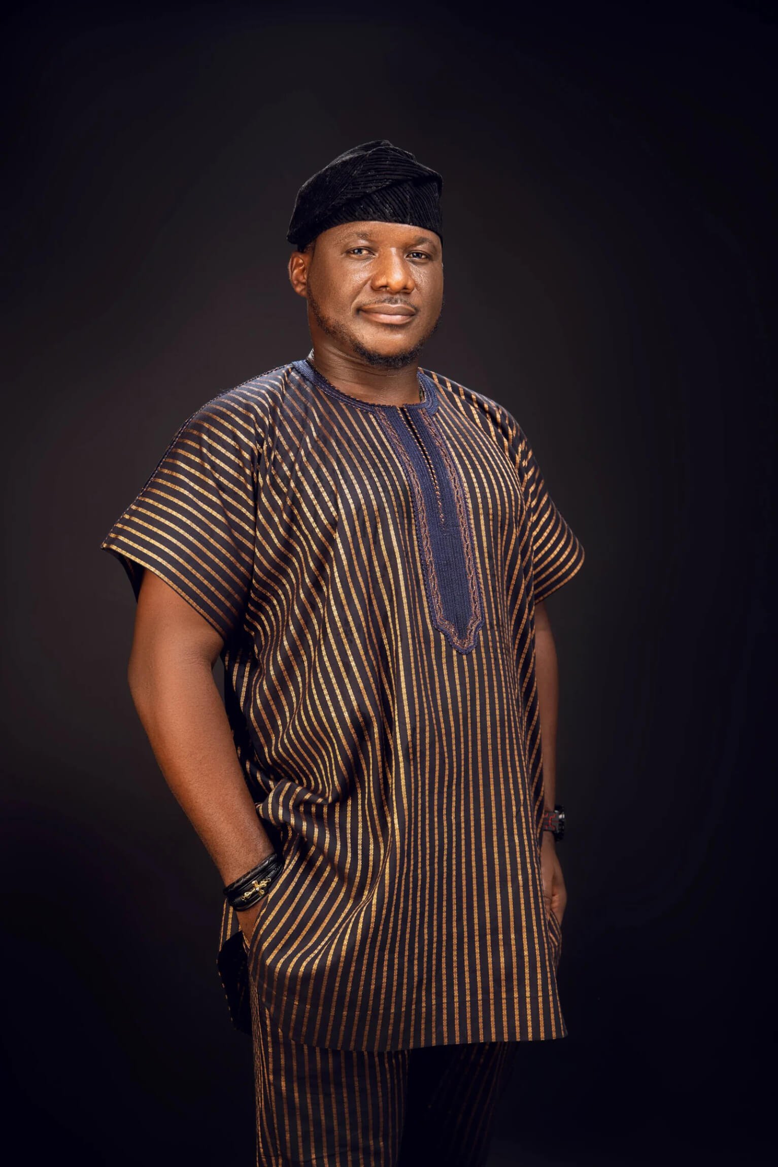 Dashiki Stripped Asoke - Image 3