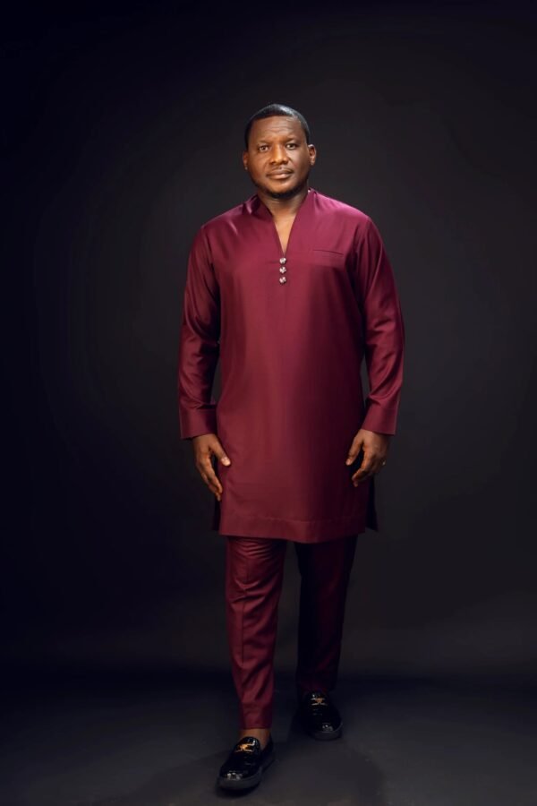 Luxury Kaftan In Red