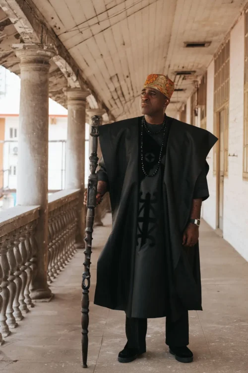 Luxury Agbada In Black