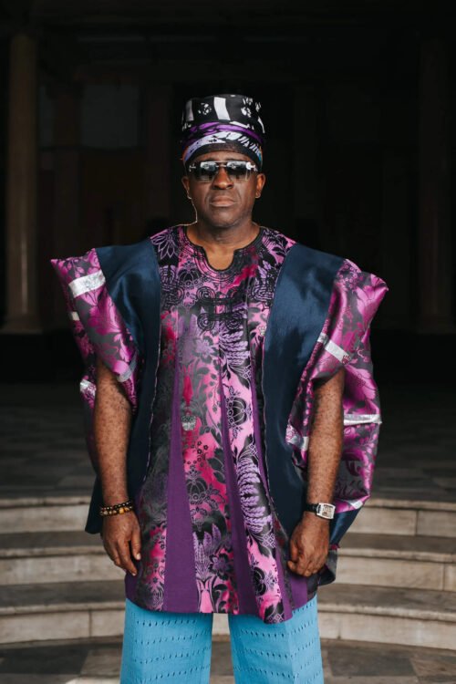 Rooted and Refined Purple Unique Dashiki