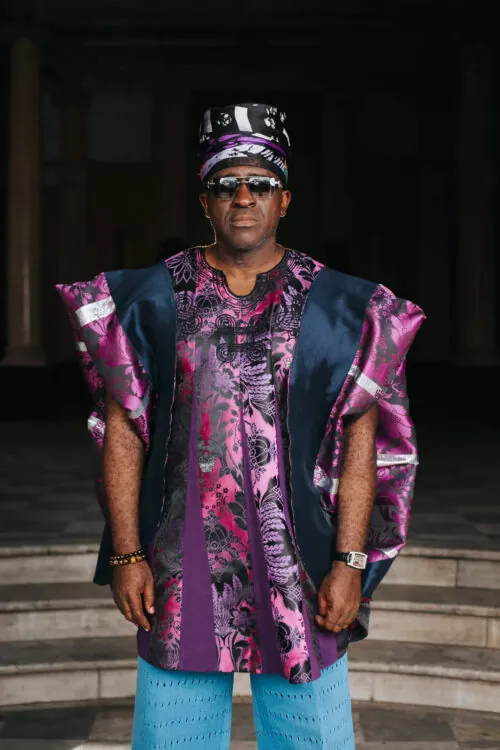 Rooted and Refined Purple Unique Dashiki